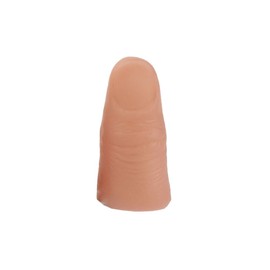 YGS Magic Thumb Tip Trick Rubber Close Up Vanish Appearing Finger Trick Props - One Item with Random Color and Design