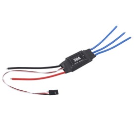 One Way Brushless ESC Electronic Speed Controller for RC Car Ship Underwater Propeller(30A ) 30A