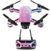 MightySkins Glossy Glitter Skin for DJI Spark Drone & Controller