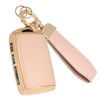 GripKeyShell™ for Mazda Key Fob Cover, Leather + Soft TPU