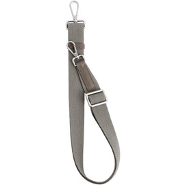 Dom Teporna Shoulder Strap, Genuine Leather Accent, Single Item, For Bags, Replacement, Adjustable, 24.8 - 43.3 inches (63 - 110 cm), Shoulder Strap, Ethane/Slim