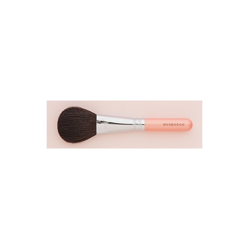 HOUKODOU P-C2 Kumano Brush Makeup Brush, Cheek Brush, Flat (Moe