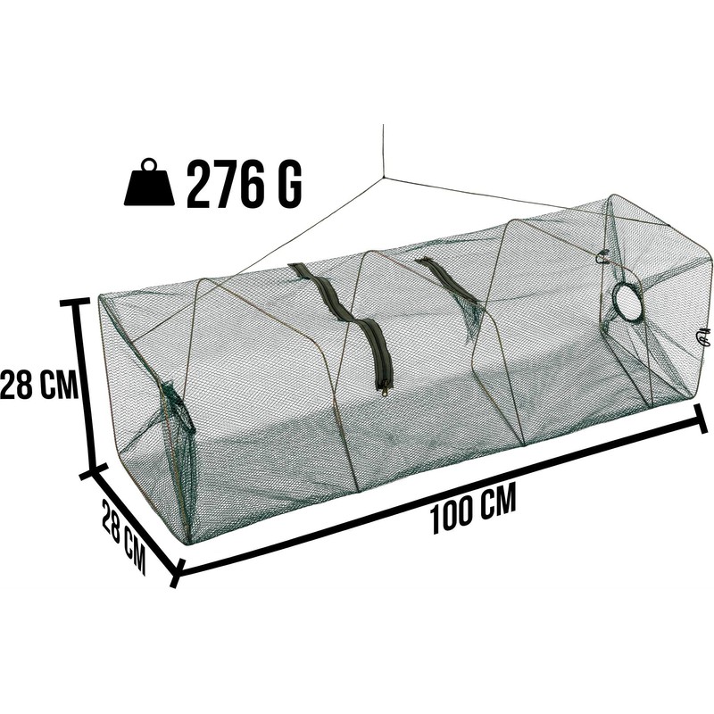 normani Bait Fish Trap Eel Trap with Food Bag 55