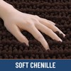 Smiry Bathroom Rugs Mat 24x16, Extra Soft Absorbent Chenille Bath