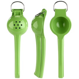 Rosenstein & Söhne Metal Manual Citrus & Juicer for Limes, 5.6 cm diameter, Green