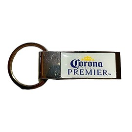 Corona Premier Metal Keychain
