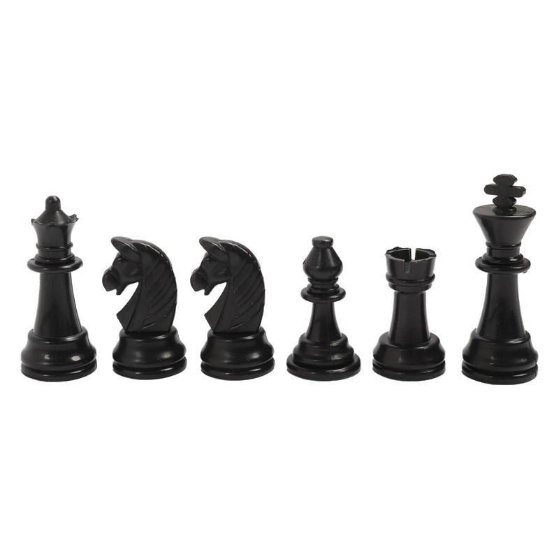 Chess Checkers Set 13.8in Board 2 in 1 Anti Slip
