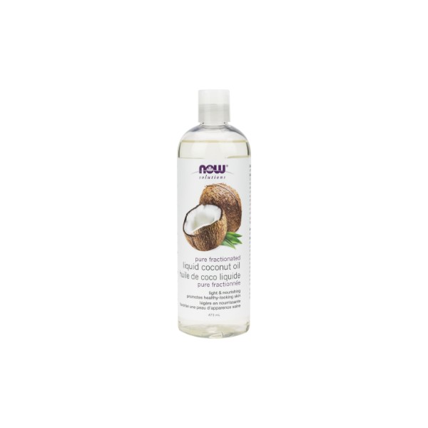 Now Pure Fractionated Coconut Oil - 473ml
