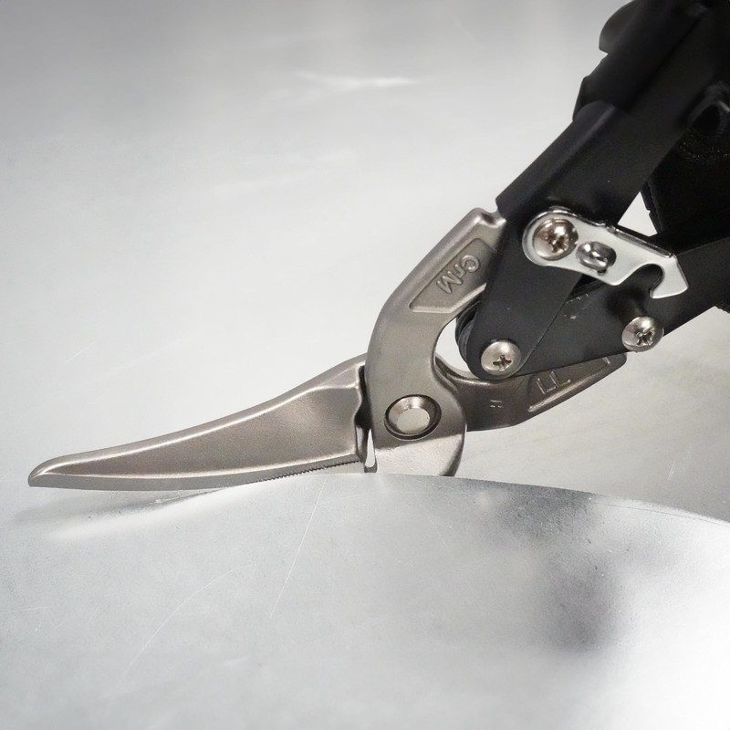 Malco Long Cut AVs Metal Cutting Snip Left Offset 2-1/4"