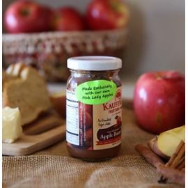 Kauffman Orchards Apple Butter Spread, Made with Pink Lady Apples, 8.5 Oz. Jar (Pack of 6 Jars)