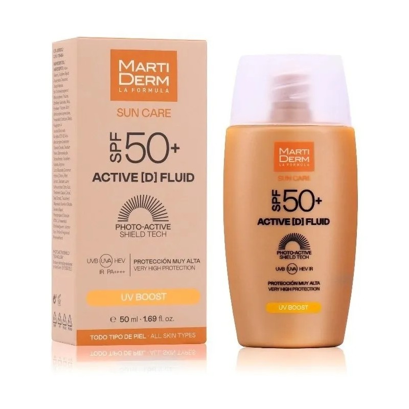 Martiderm Fotoprotector Facial Spf50+ Active D 50ml