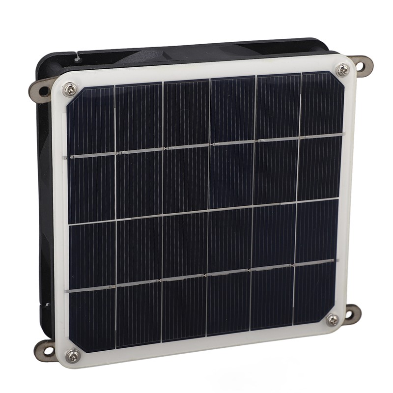 Solar Panel Powered Fan Kit 20W Monocrystalline Solar Panel Exhaust