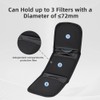 Daiilg 3 Pockets Lens Filter Bag Camera Lens Filter Pouch