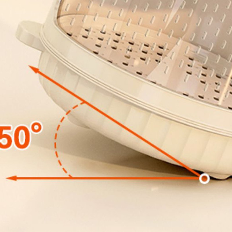 Kitchen Insulation Multi Layer Dish Cover Insulation Dust Proof Leftovers