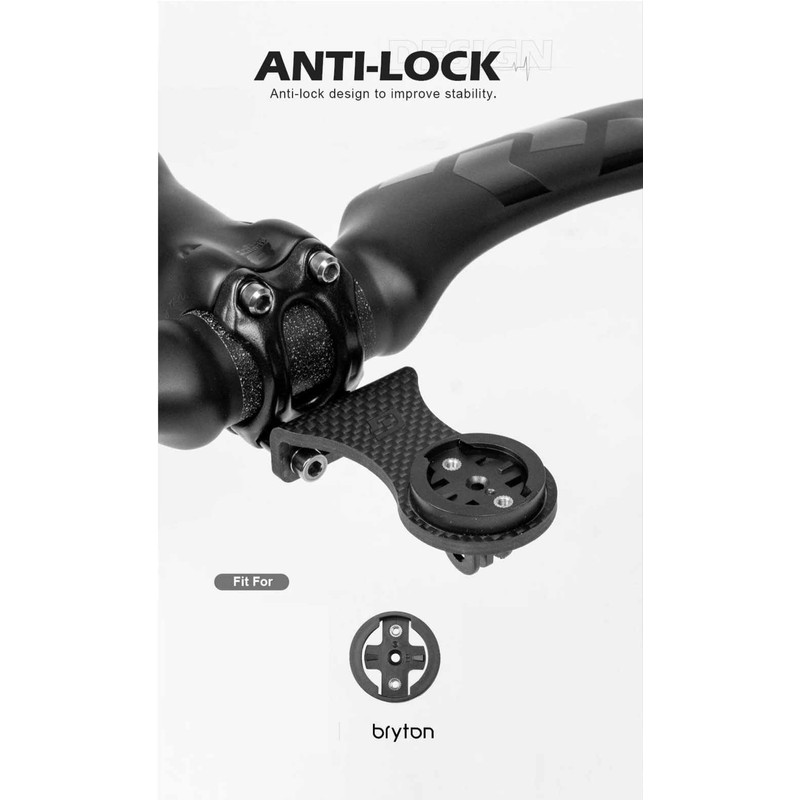 Brighton Attachment, Ultra Lightweight, Carbon Cycle Computer Mount, Dedicated Attachment