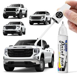 XTryfun Olympic/Summit White GAZ/WA8624/50 Touch Up Paint Compatible with GMC, DIY Car Paint Scratch Repair, Automotive Paints, Quick & Easy Fix Scratch Repair for Sierra/Terrain/Yukon