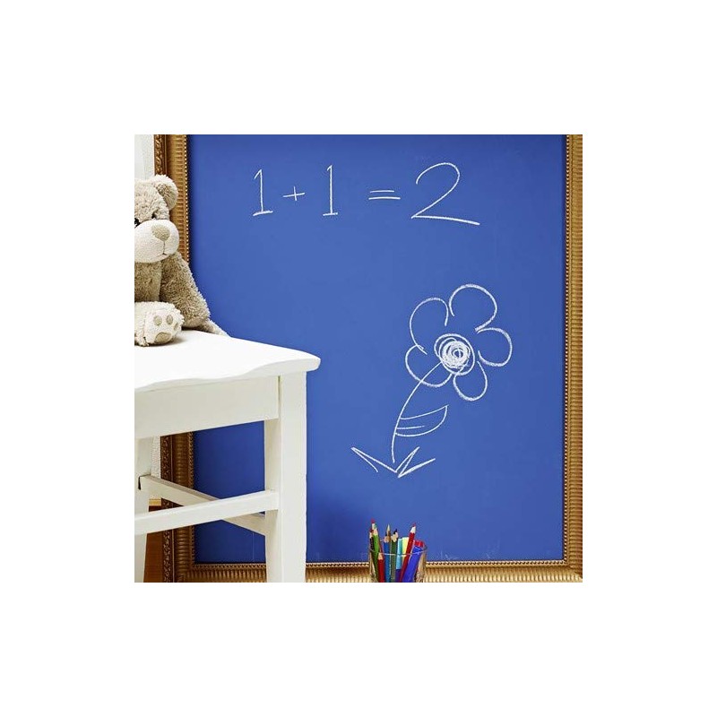Chalkboard Blackboard Paint - Brush on Wood, Metal, Glass, Wall,