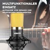 Vonyx CM400B Studio Microphone Gaming Microphone PC Gaming Mic Streaming