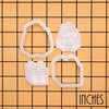 BAKERLOGY Santa Wheek – Mini Guinea Pig Cookie Cutter and