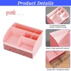SYJINHUASY Multifunctional Desk Organiser, Compact Office Organiser with 5 Compartments