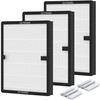 FCFMY 3 Packs E-200 True HEPA Replacement Filters Compatible with