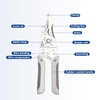 Multifunctional Wire Stripper - Professional Cable Stripper Crimper Cutter Pliers,