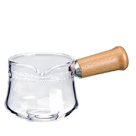 【国内正規品】宜龍 ”樸風”シリーズ 耐熱ガラス片口茶海(250ml) 茶漉し有りタイプ