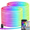 segrass Neon Led Rope Lights,132FT RGB LED Strip Lights, App