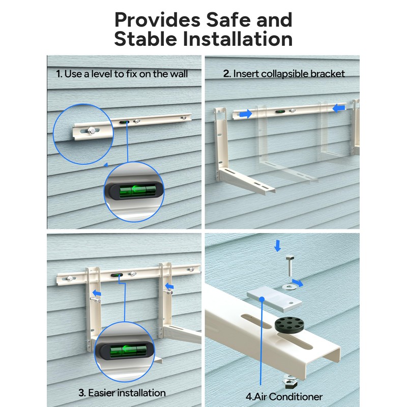Toutgood Mini Split Wall Mounting Bracket, Heavy-Duty Wall Bracket for