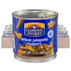 Clemente Jacques Whole Jalapeno Peppers, 12 oz (Pack of 12)