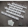 Spice rack without drilling clips, spice organiser for gluing, 6
