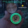Tebery 2 Pack Classic Pocket Style Copper Clamshell Compass Waterproof