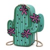 MILATA Women Cactus Shape PU Leather Mini Cross Body Bag