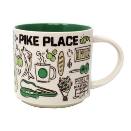 Starbucks Been There Series - Pike Place Market Mug, 14 Fl Oz