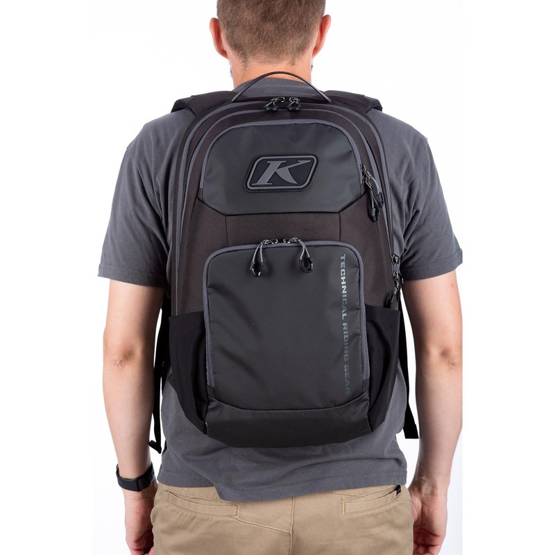 KLIM Drive 18 Technical Backpack - Black - Asphalt