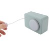 Retractable Clothesline Stainless Steel Wire Wall Mount Adjustable Length Laundry