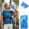 4 x Foldable Sports Water Bottle, 500 ml, Reusable Water