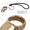 Archery Thumb Ring Universal Archery Shooting Metal Brass Finger Guard