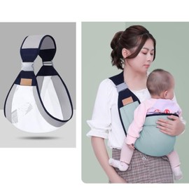Baby Carrier Toddler Sling Ergonomic, Front Carry for Newborns & Older Babies 8-32 lbs Infants & Toddlers Adjustable Size Soft Breathable for Shopping Travel New