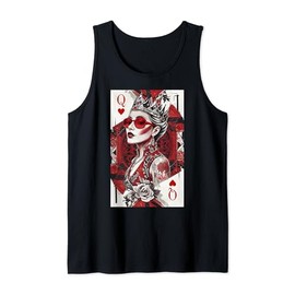Pop culture Streetwear Urban Skater Hip hop Queen of Hearts Tank Top