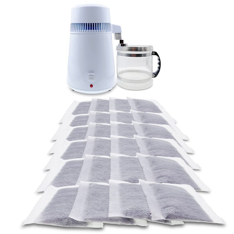 Xcivi Replacement Activated Charcoal Distiller Filters Compatible with Megahome and