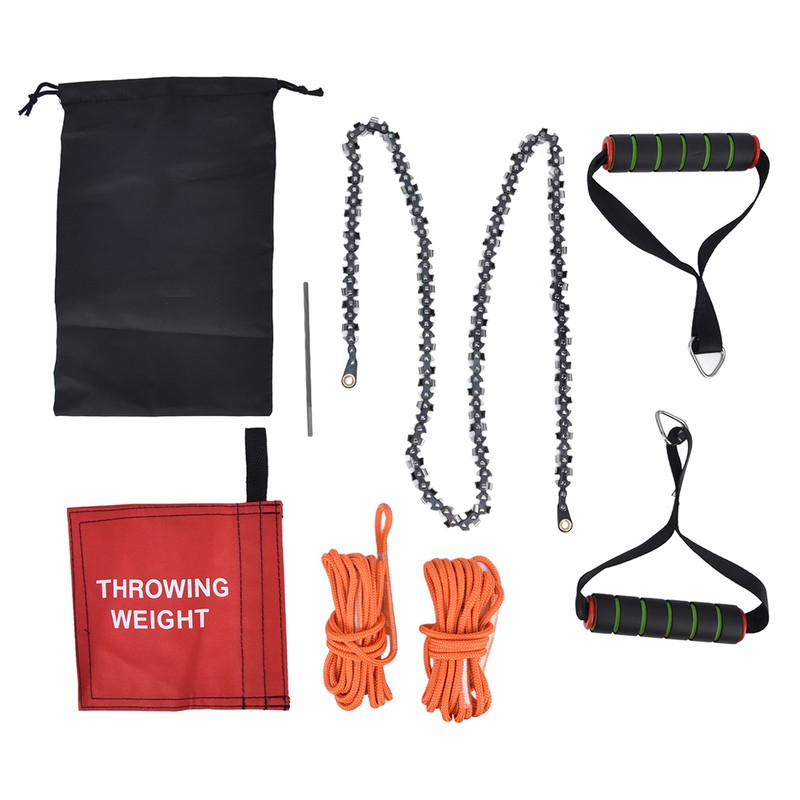 High Reach Hand Chain Saw 48inch Compact Portable Rope Saw