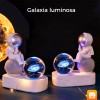 Maíz Lampara Astronauta Galaxia Led Escritorio Mesa Decoracion