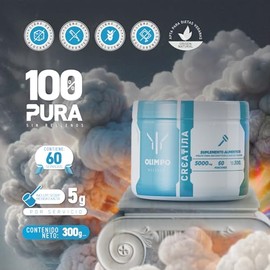 OLIMPO HEFESTO Creatina Monohidratada | 60 servicios | 300 g | 100% pura | 5 g porcion | en polvo