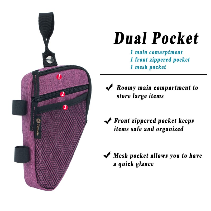 Forearm Crutch Bag Lightweight and Waterproof Forearm Crutch Accessories Storage