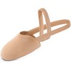 Tegmk Women's Stretch Canvas Half Dance Soles Pirouette Lyrical Turners