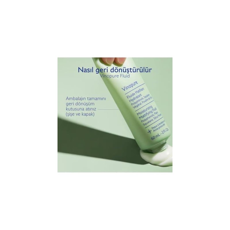 Caudalie Vinopure Fluido Matificante Hidratante - 60 mL