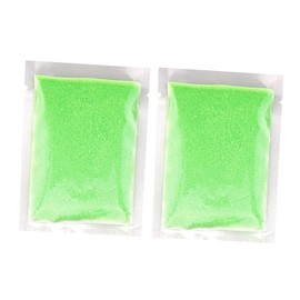 KONTONTY 2pack Glow Dark Luminous Sand Fluorescent Nail Glitter DIY Nail Art Dust Uv Light Activated Powder for Decorations