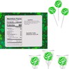 Fruidles St. Patrick's Day Swirl Lollipops, Party Favor Box, Individually