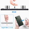 [5 pieces] Smartphone Ring, Transparent, Thin, Holding Ring, Bunker Ring,